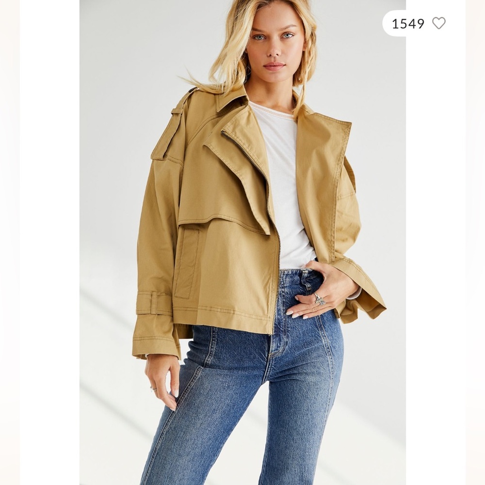 Free People Brenda Aviator Trench Coat - Picture 12 of 16
